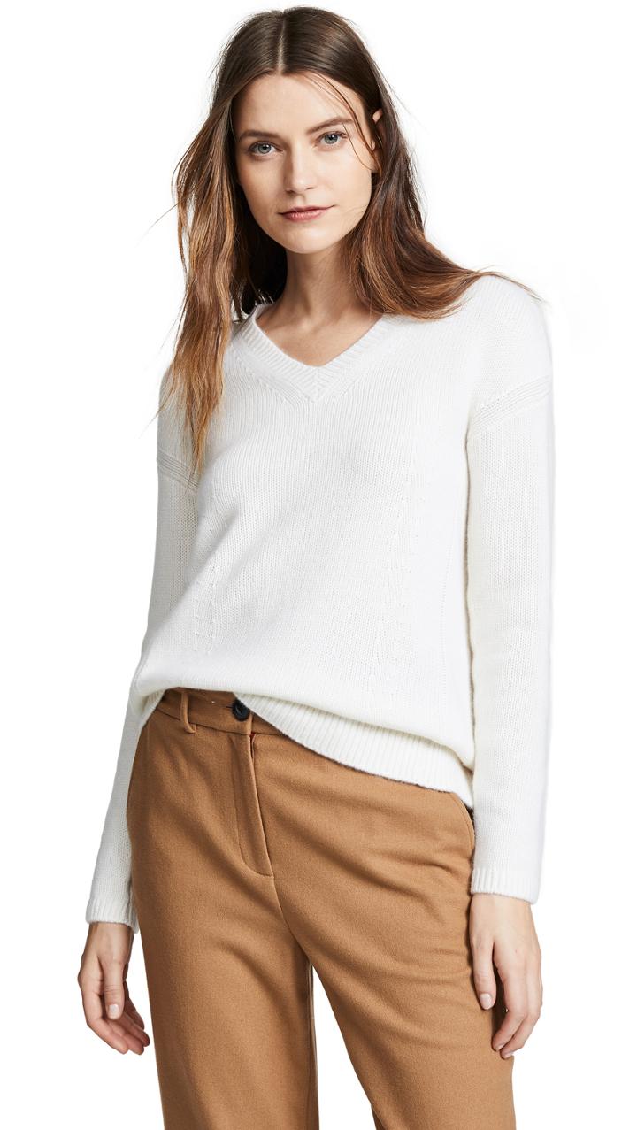Tse Cashmere Cocoon Back Cashmere Sweater