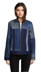 Shopbop.com 6397 Patchwork Cafe Racer Jacket