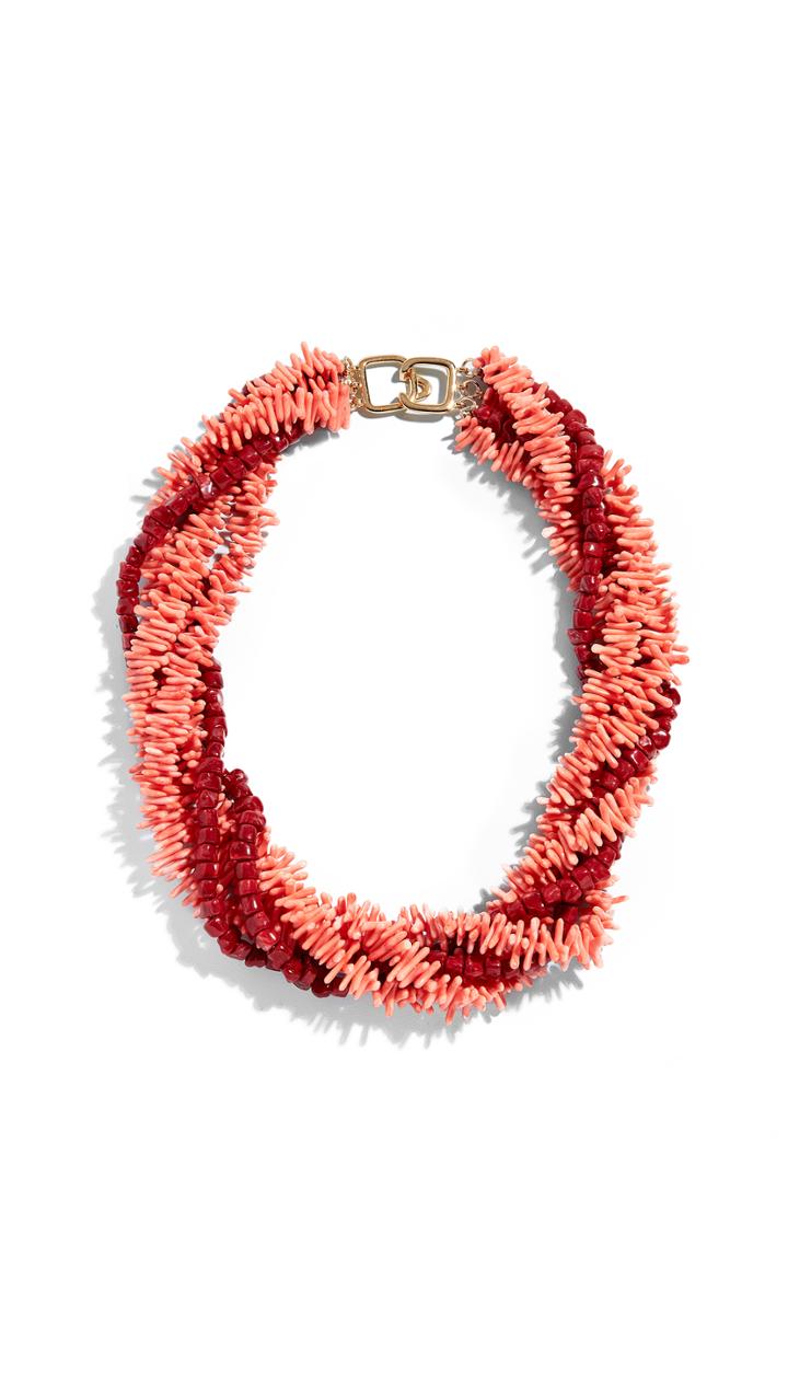 Kenneth Jay Lane Coral Necklace