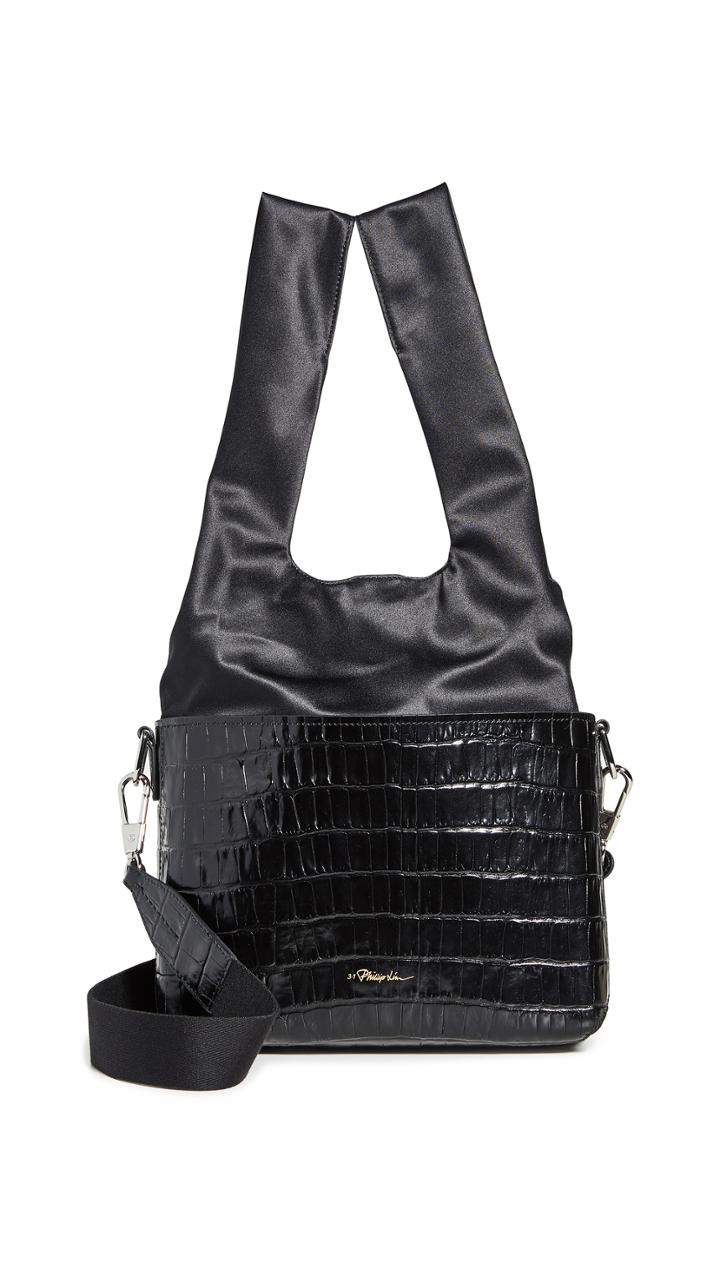 3 1 Phillip Lim Claire Croc Crossbody Bag