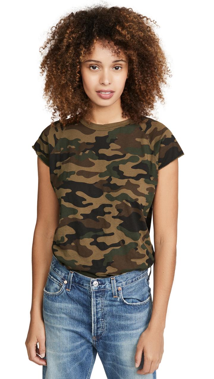 Nili Lotan Short Sleeve Baseball Tee