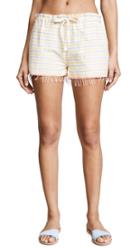 Kisuii Terez Smocked Crop Top