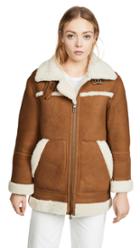 Madewell Shearling Moto Jacket