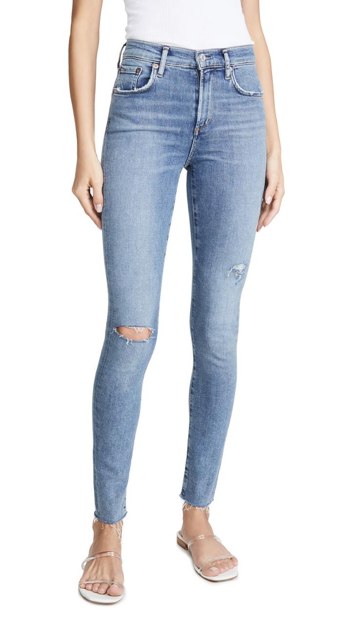 Agolde Sophie Mid Rise Ankle Jeans