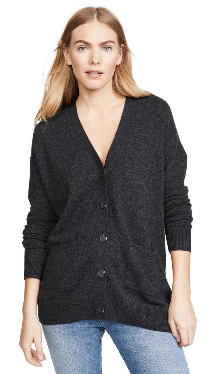 Naadam Cashmere Boyfriend Cardigan