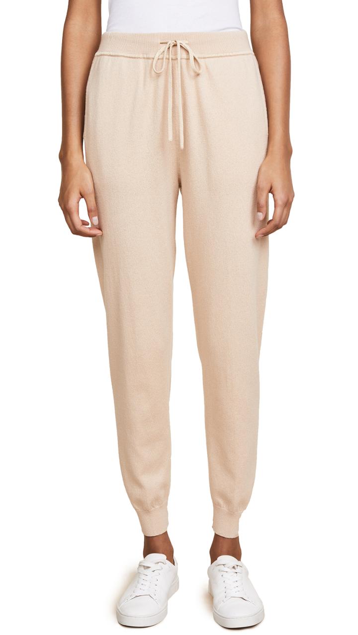 Tse Cashmere Cropped Jogger Pants