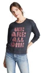 Spiritual Gangster We Are One Savasana Long Sleeve Tee