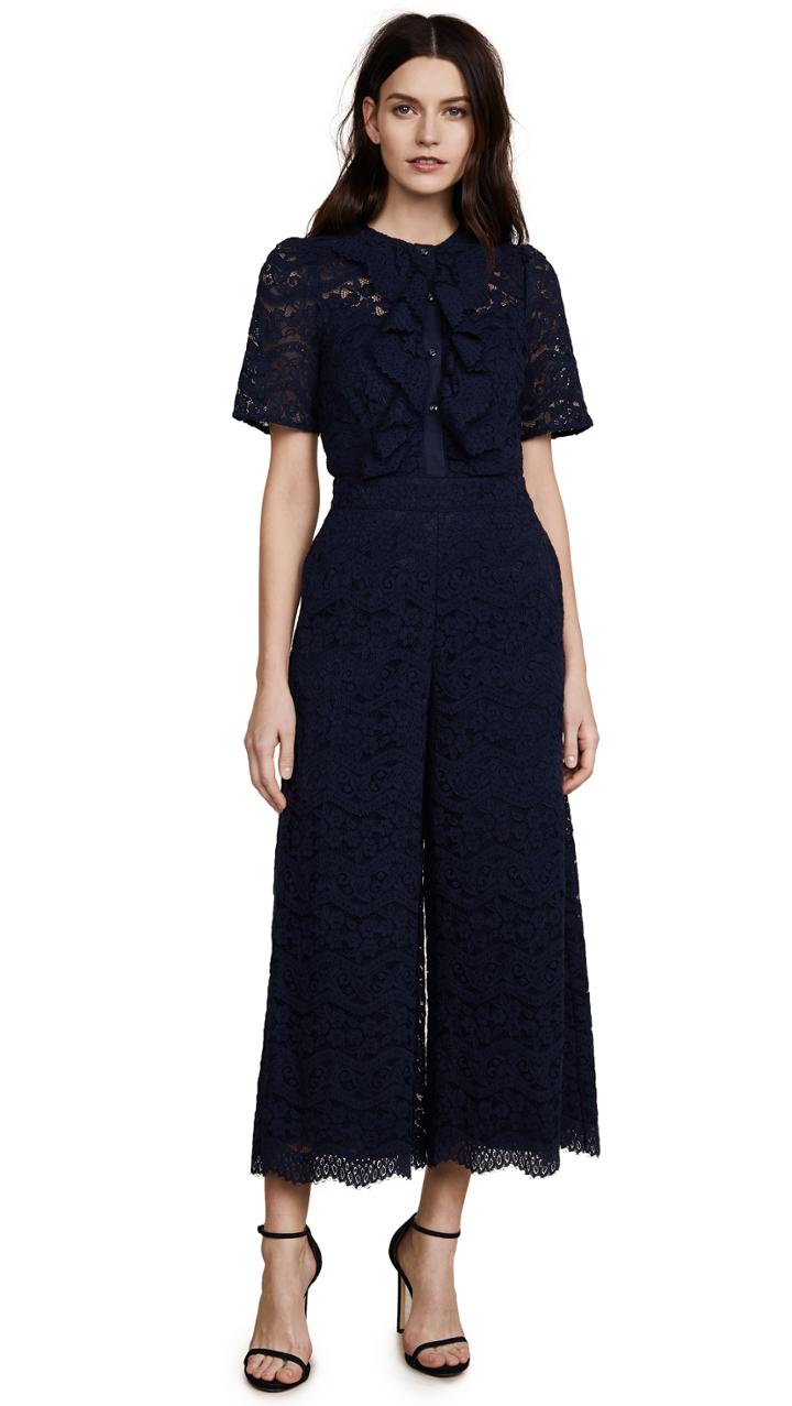 Temperley London Lunar Lace Jumpsuit