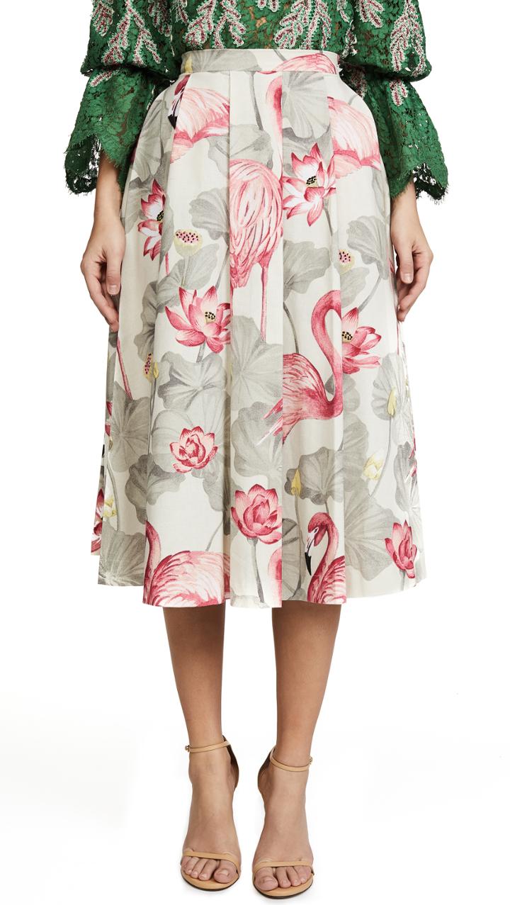 Ewa Herzog Flamingo Skirt