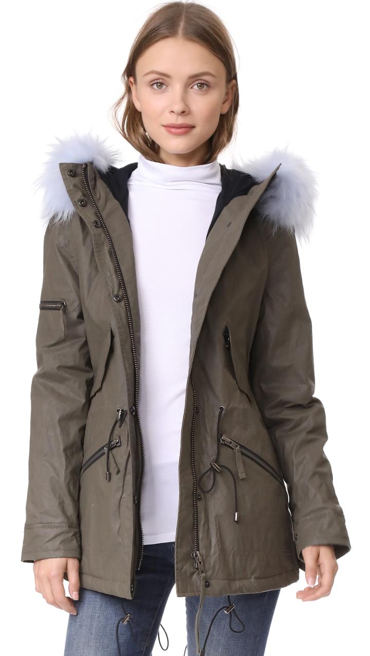 Sam Mini Hudson Drawstring Parka