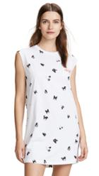 Etre Cecile Dogs All Over Boyfriend Tank Dress