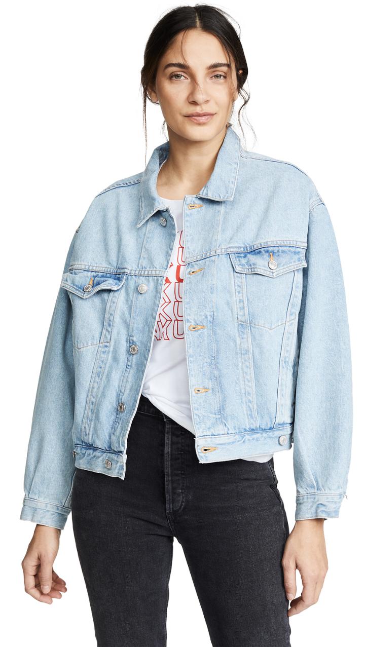 Agolde Charli Oversized Denim Jacket