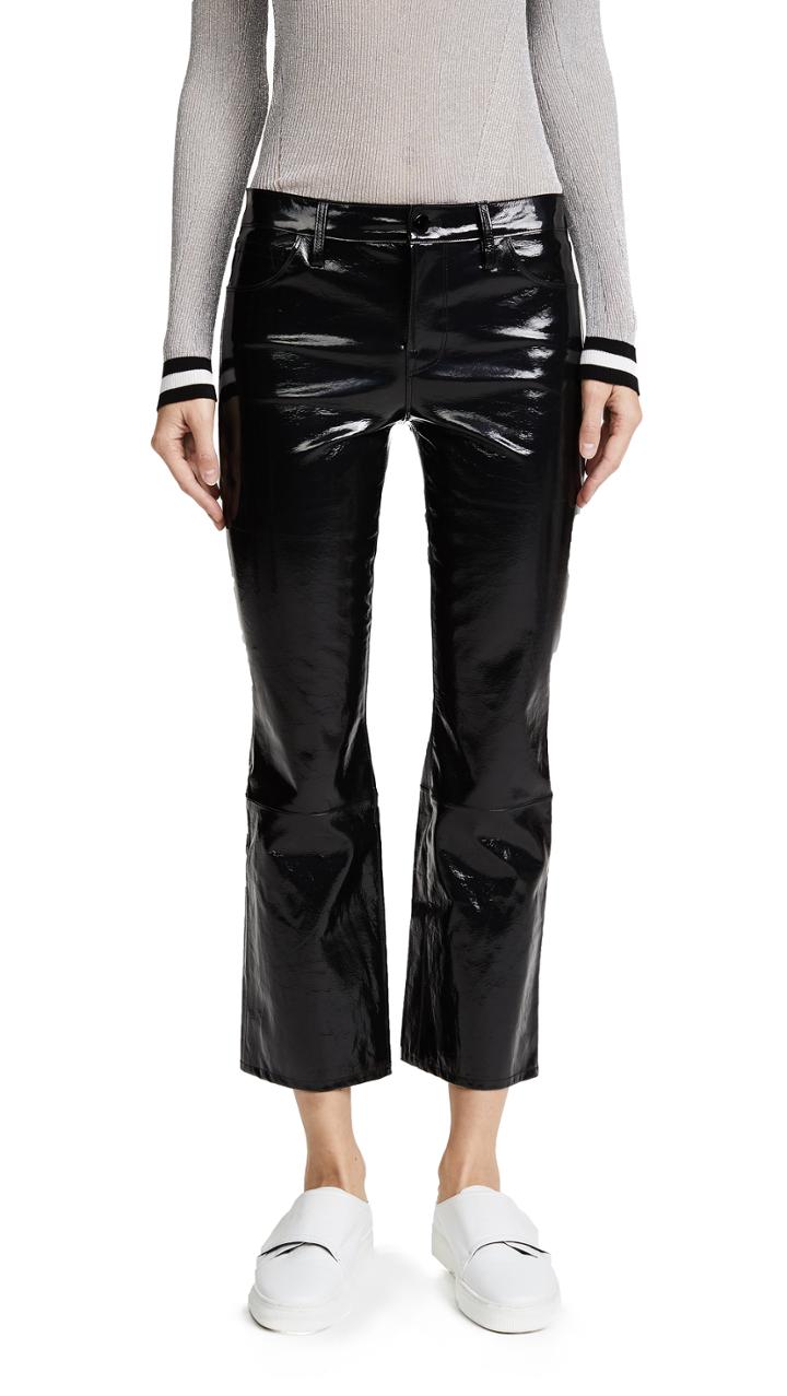J Brand Selena Mid Rise Cropped Pants