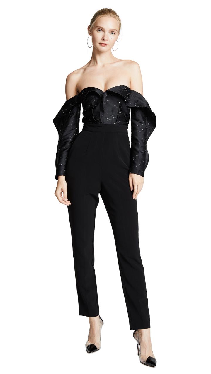 Self Portrait Midnight Jumpsuit