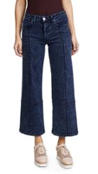 Father S Daughter Claudia Wide Crop Jeans
