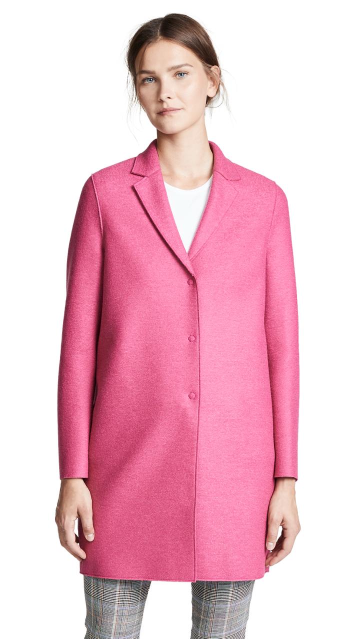 Harris Wharf London Pressed Wool Coat
