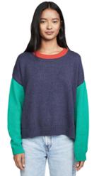 525 America Colorblock Crew Sweater