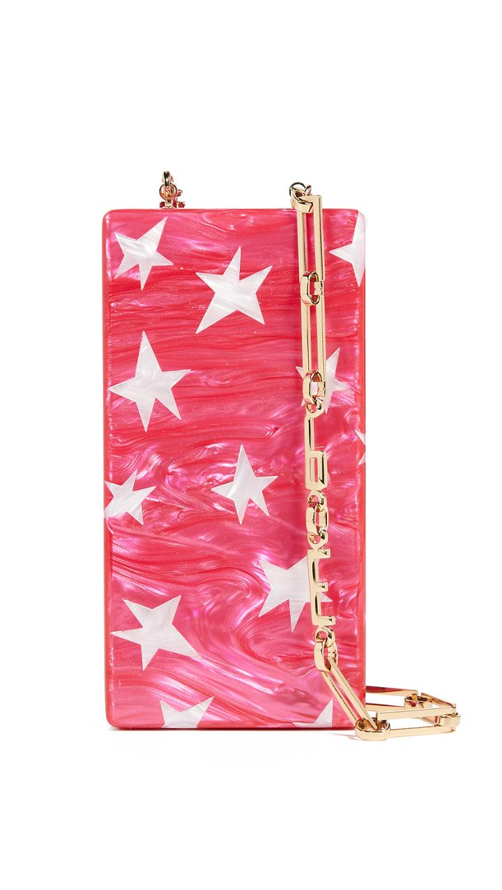 Edie Parker Mini Stars Cross Body Bag