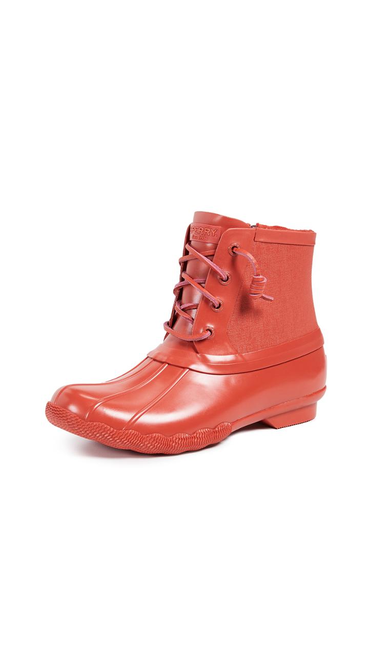 Sperry Saltwater Rubber Flooded Boots