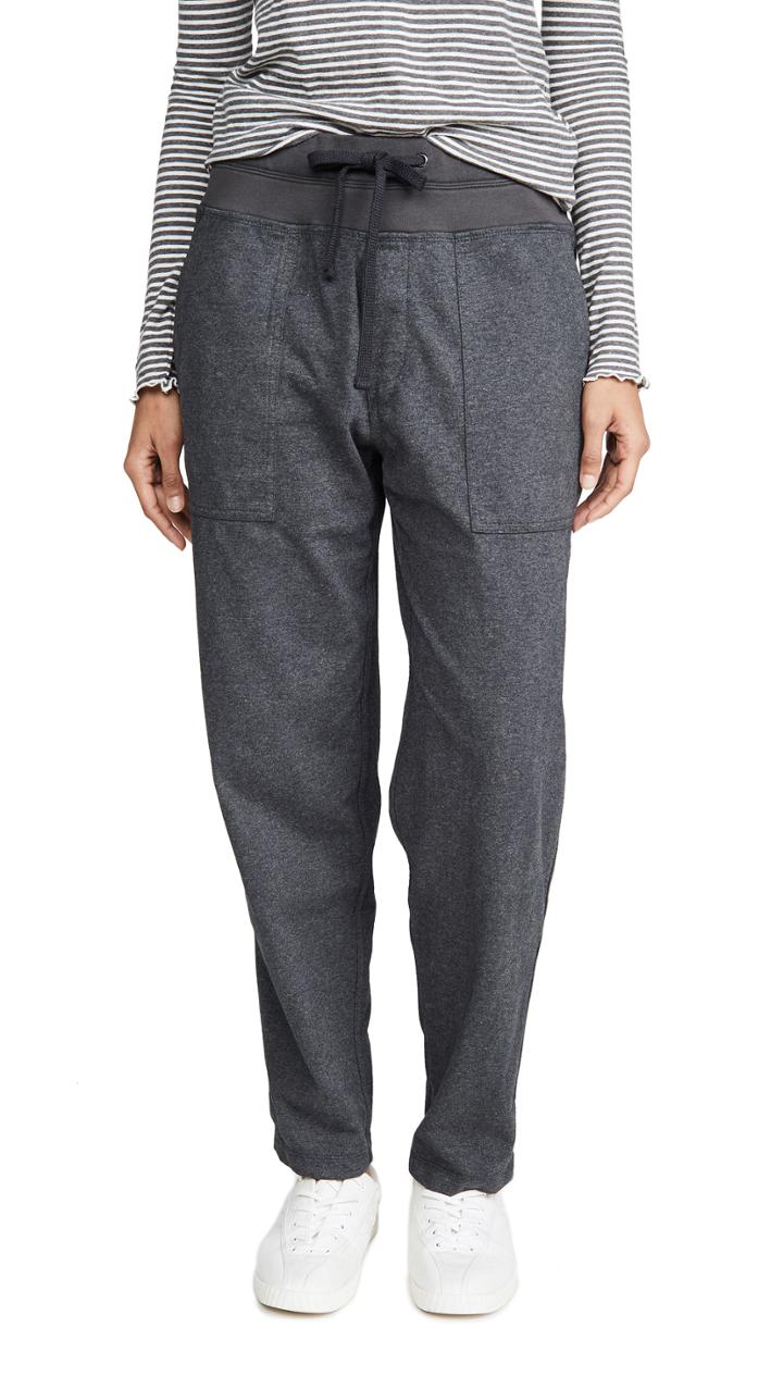 James Perse Pull On Brushed Jersey Cargo Pants