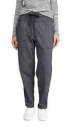 James Perse Pull On Brushed Jersey Cargo Pants
