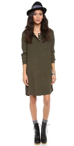 Madewell Military Shift Dress