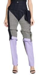 Natasha Zinko Triple Panel Bag Strap Trousers