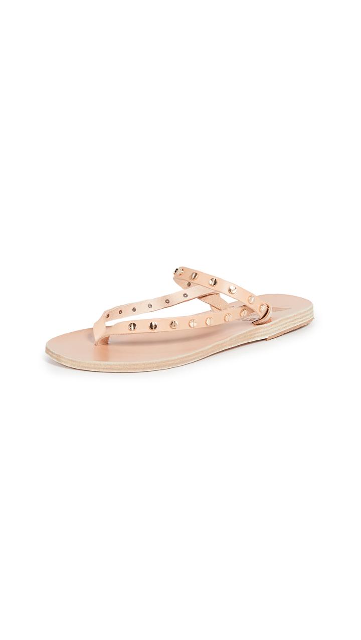 Ancient Greek Sandals Mirsini Nails Flip Flops