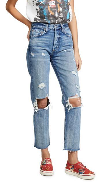 Boyish Tommy High Rise Straight Jeans