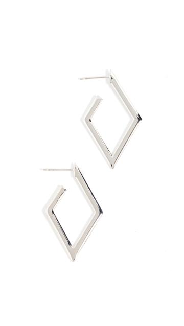 Bronzallure Square Hoop Earrings