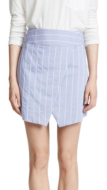 Evidnt Asymmetrical Miniskirt