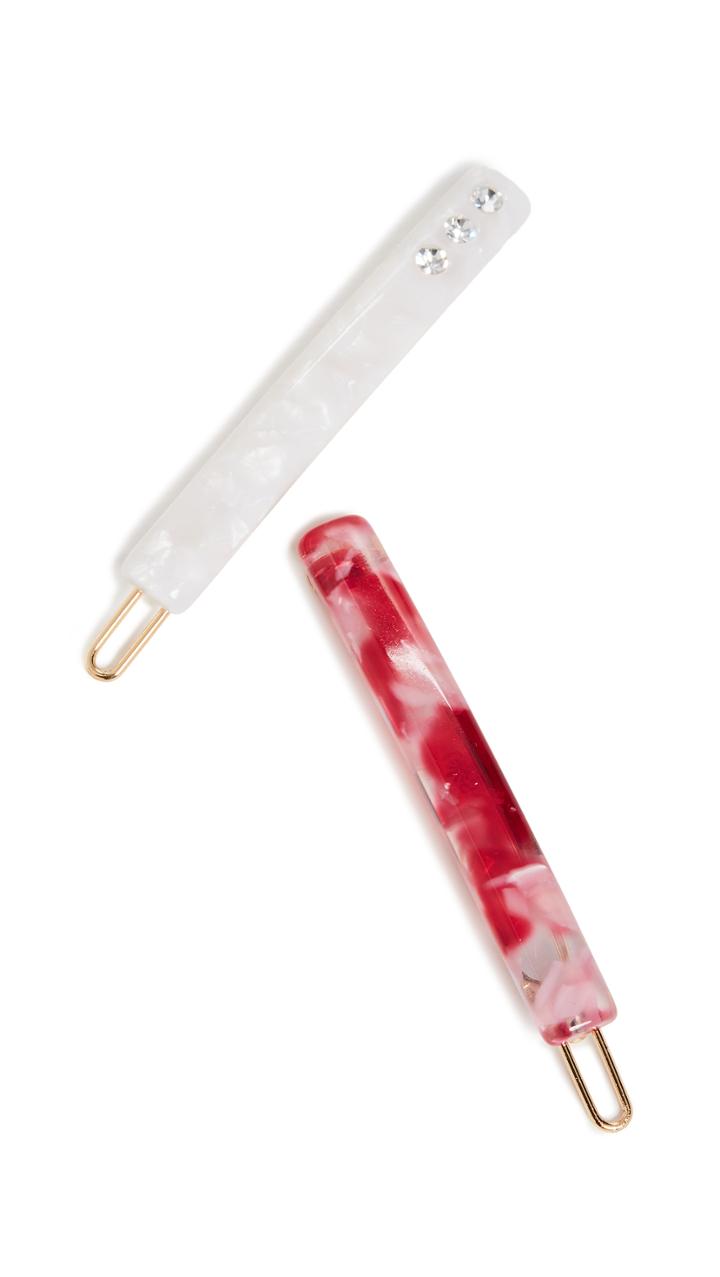 Lele Sadoughi Stick Barrette Pair
