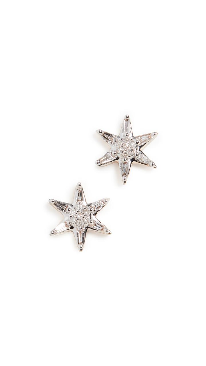 Adina Reyter 14k Baguette Star Post Earrings