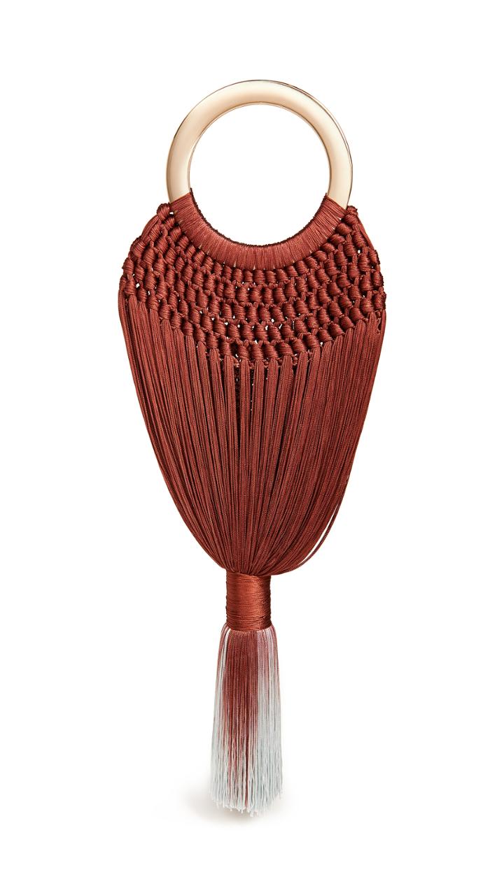 Cult Gaia Small Angelou Tassel Bag