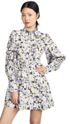 Zimmermann Ninety Six Shirt Short Dress