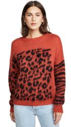 Essentiel Antwerp Triboli Animal Pattern Sweater