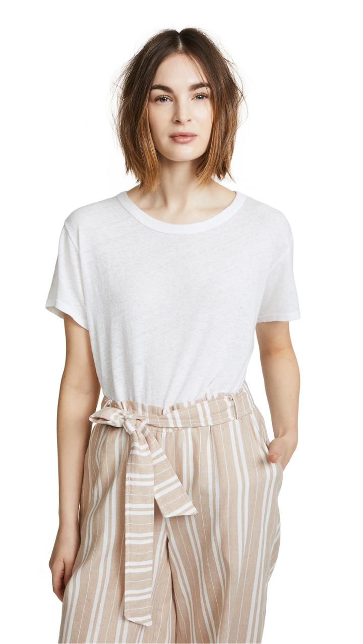Enza Costa Easy Crew Tee
