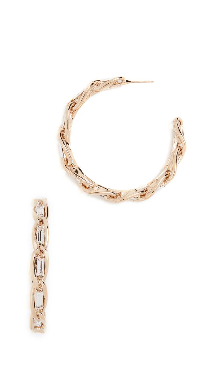Rosantica Slim Hoop Earrings