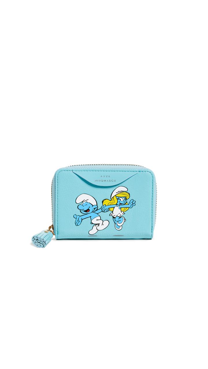 Anya Hindmarch Small Zip Round Wallet