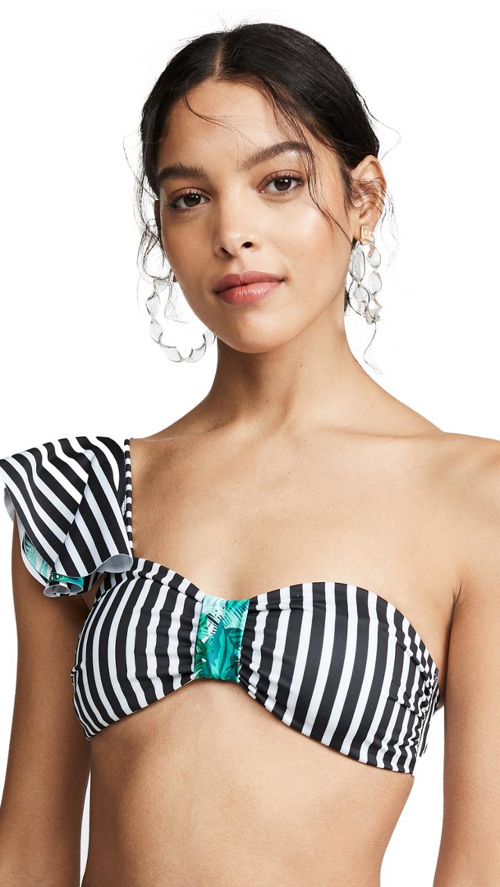 Palmacea Polka Jungle Bikini Top
