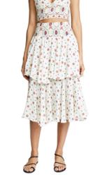 Place Nationale Cabris Tiered Ruffle Skirt