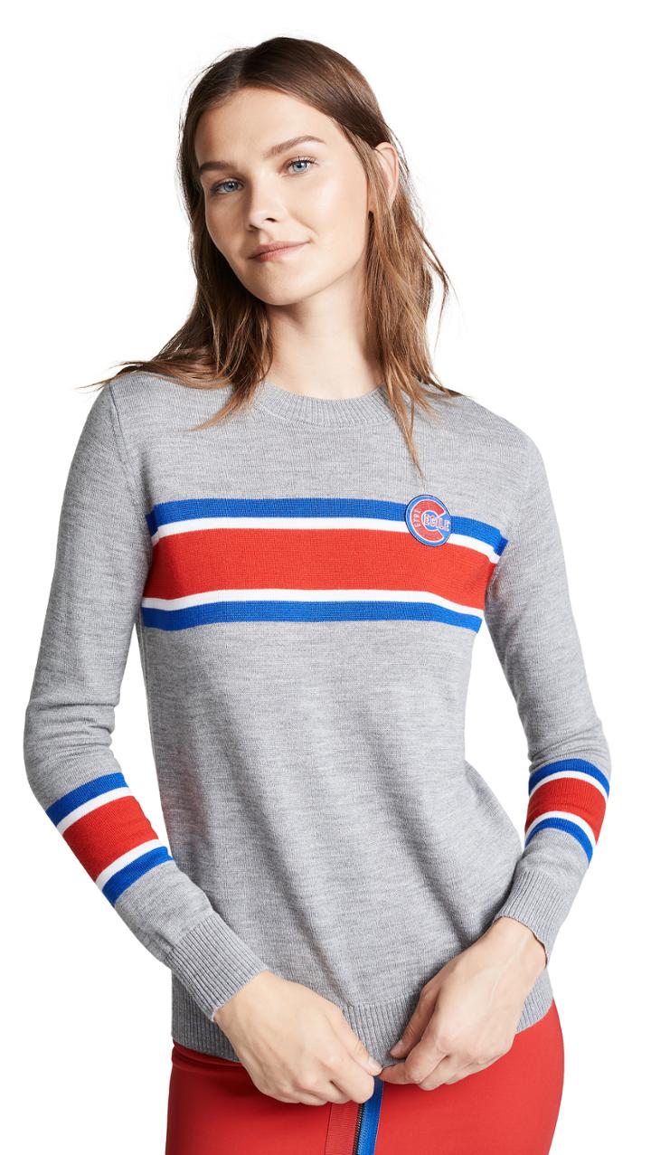 Etre Cecile Stripe Boyfriend Pullover