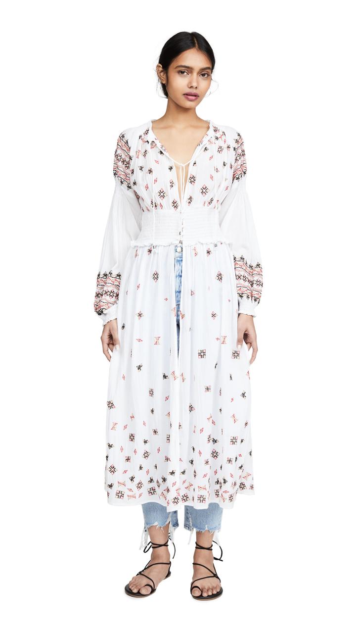 Free People Mykonos Maxi Top