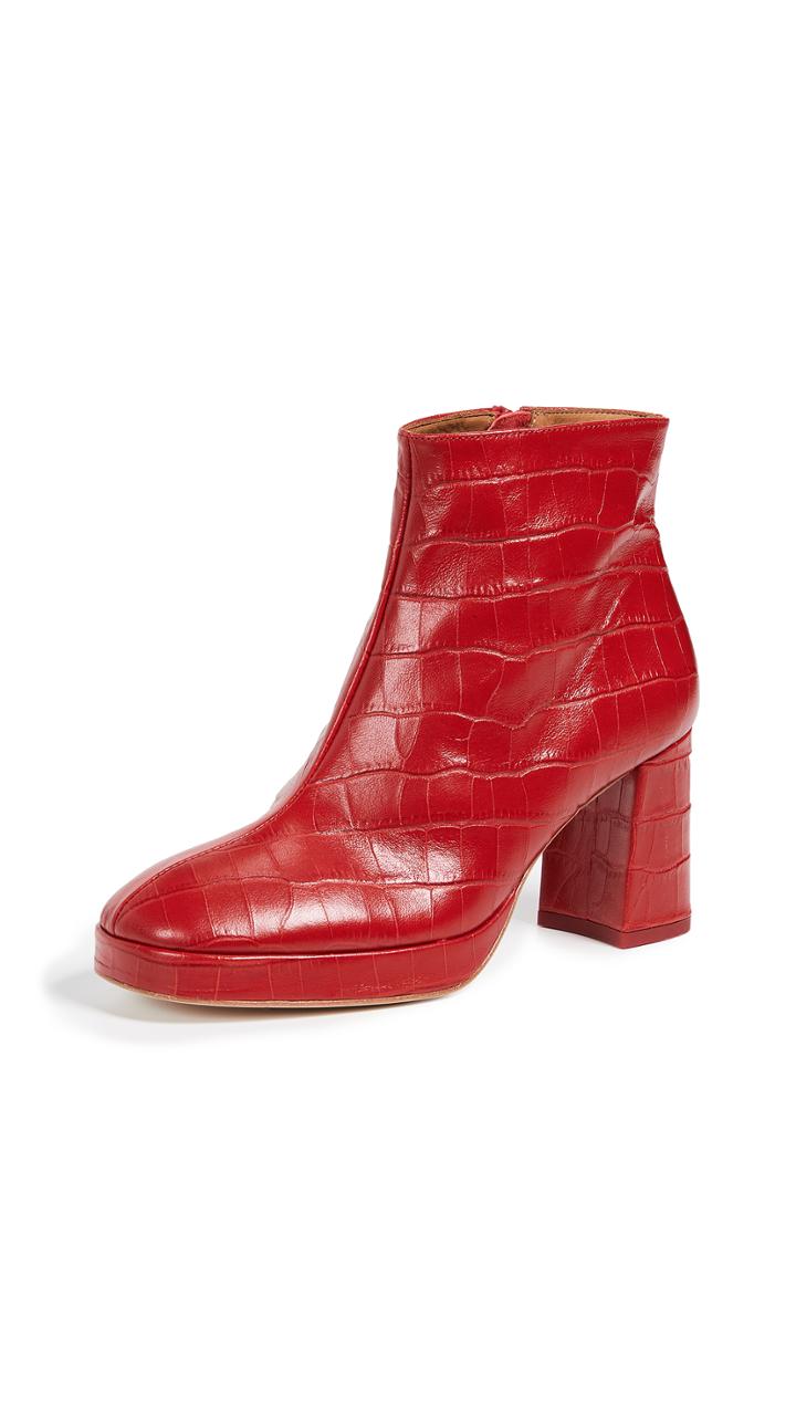 Miista Edith Platform Booties