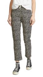 A P C Basse Leopard Jeans