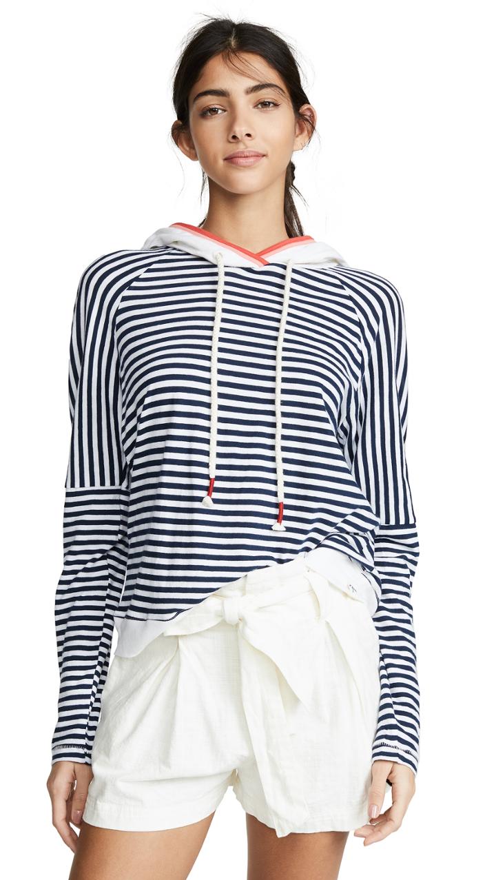 Splendid X Grey Malin Seaside Stripe Sweatshirt