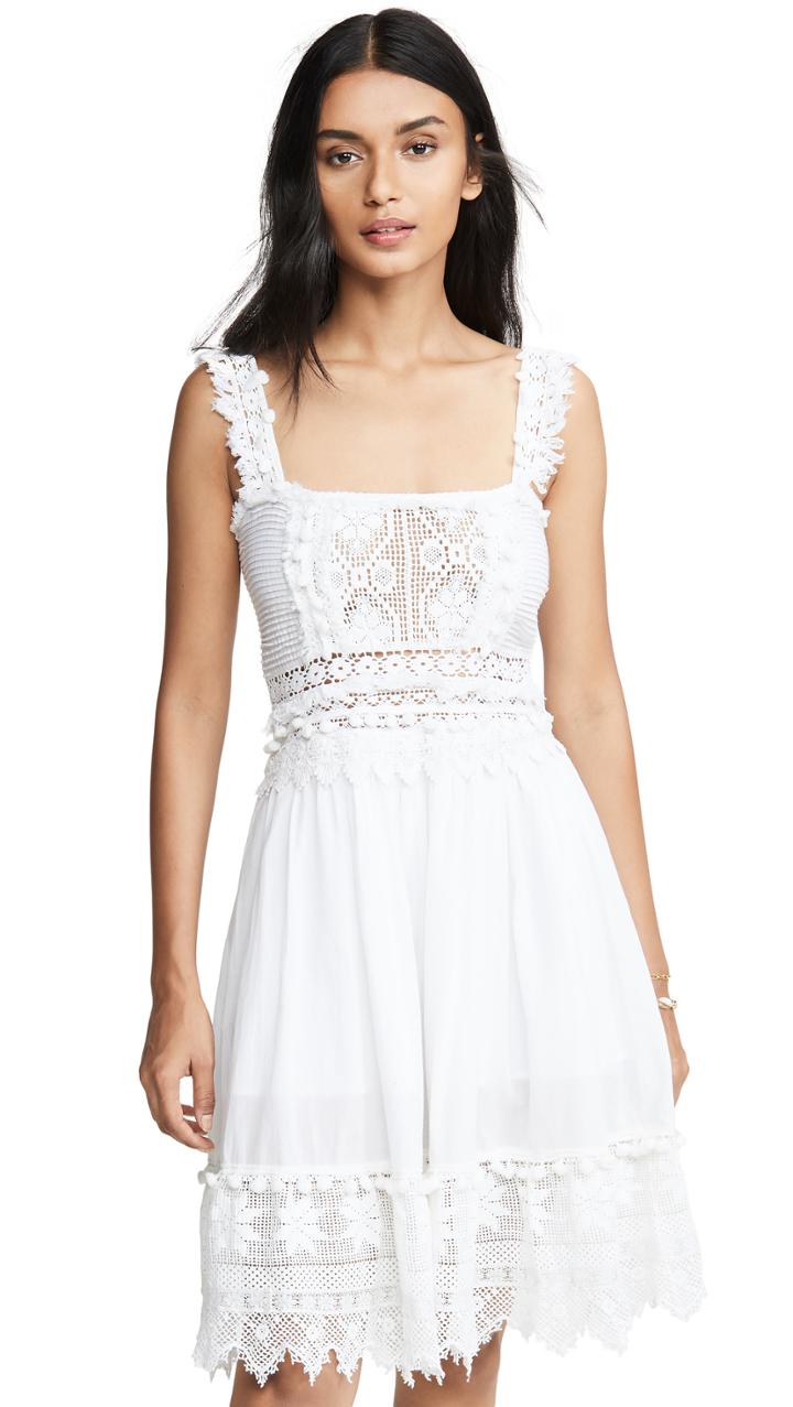 Place Nationale Le Cimon Lace Mini Dress