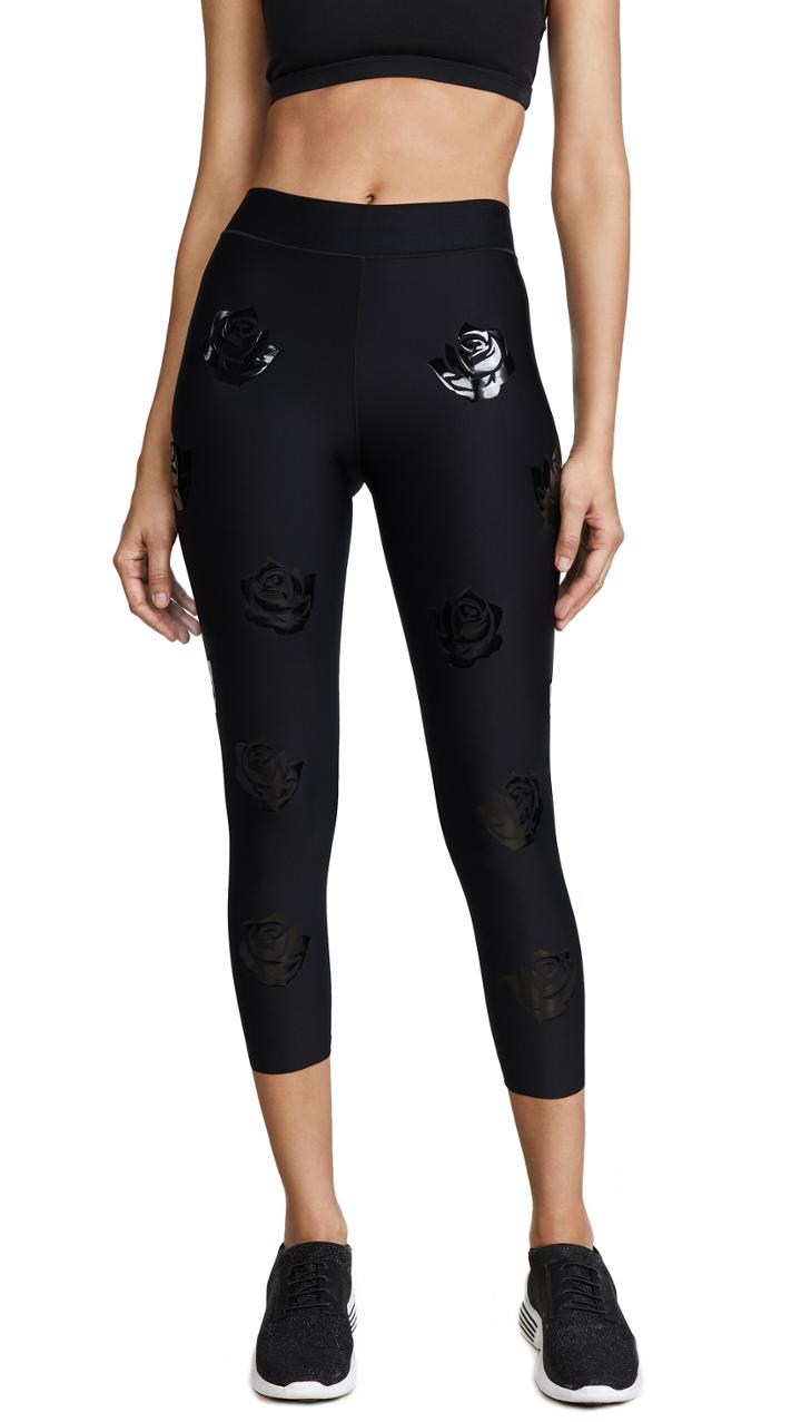 Ultracor Sprinter Silk Rosette Print Leggings