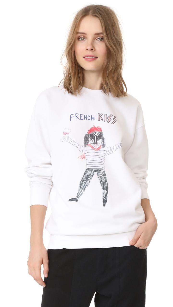Unfortunate Portrait French Kiss Sweatshirt