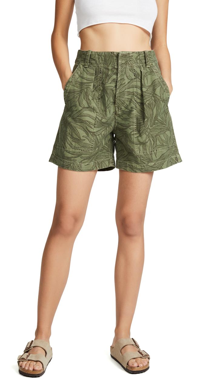 Citizens Of Humanity Cassidy Pleat Pocket Shorts